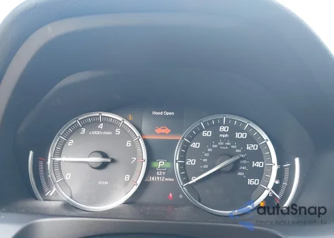 2016 Acura Tlx V6 Tech из США, поврежденный, VIN 19UUB3F54GA004400